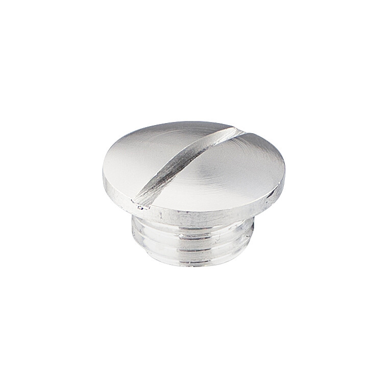 Oil filler plug - polished