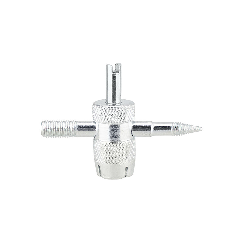Motorcycle inner tube valve repair tool