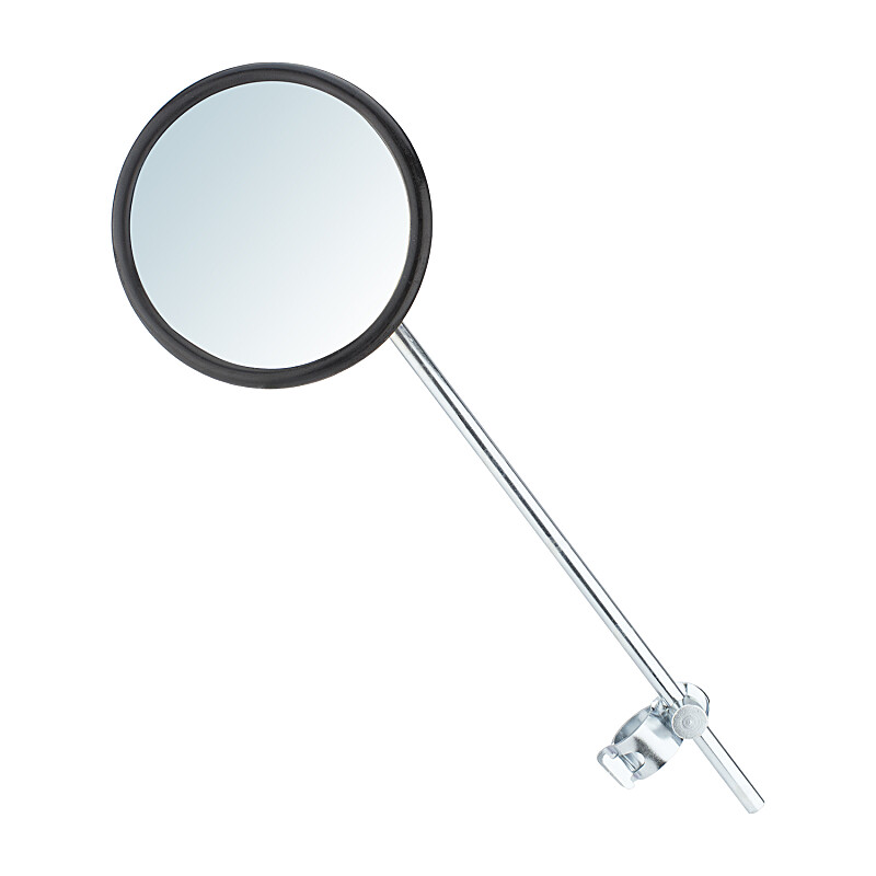 Mirror on a stick - round