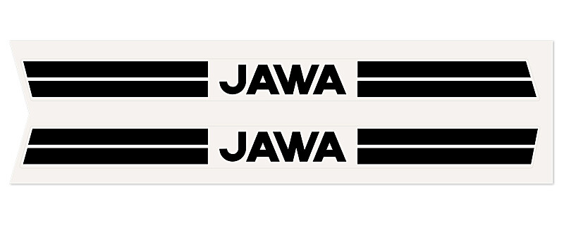 Mustang sticker - black - set