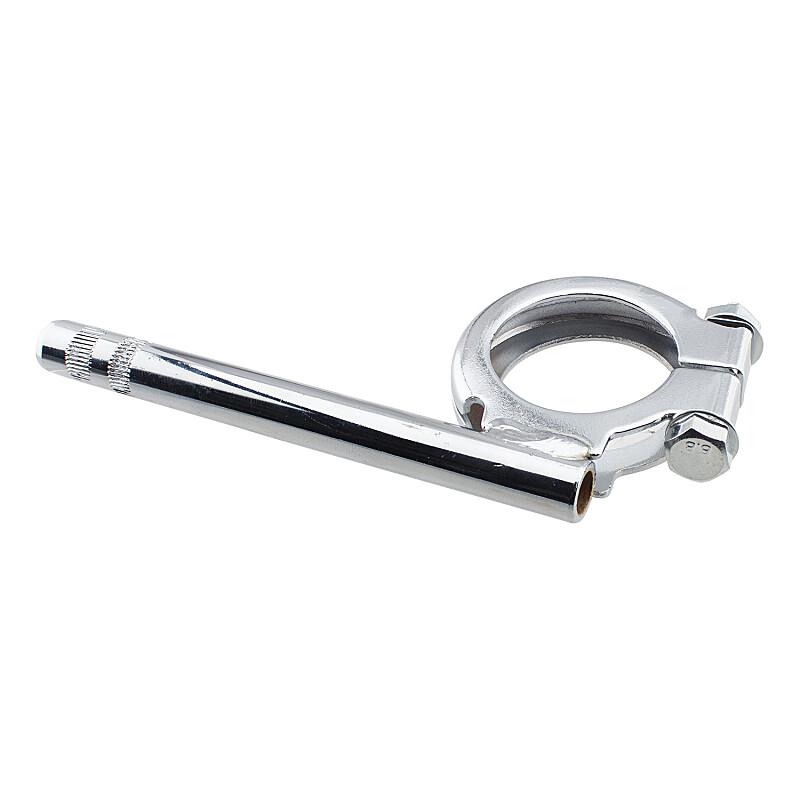 Turn signal holder front Simson S51 - chrome