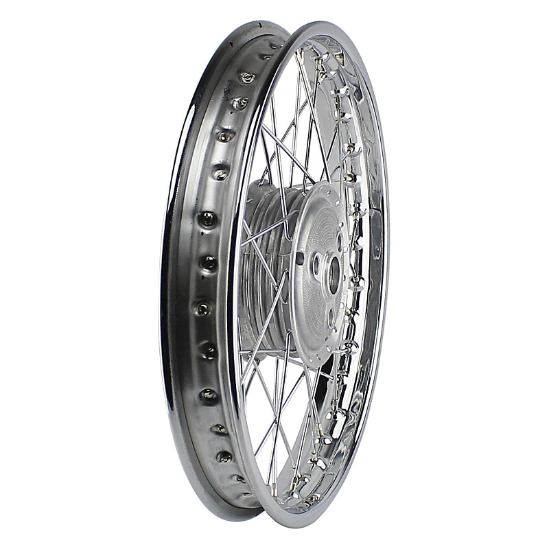 Wheel Pionýr 20, 21, 23 - chrome thread M3.5