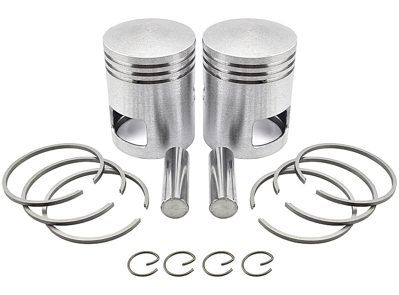 Piston set Jawa 350/634 and 354, 360 for pin D16 - complete Czech Republic