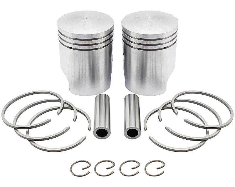 Piston set Jawa 350 type 638, 639, 640 - complete Czech Republic