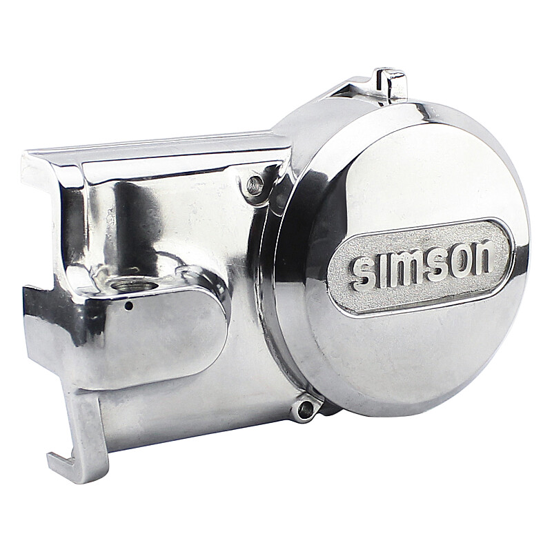 Simson AL engine cover - right, polished