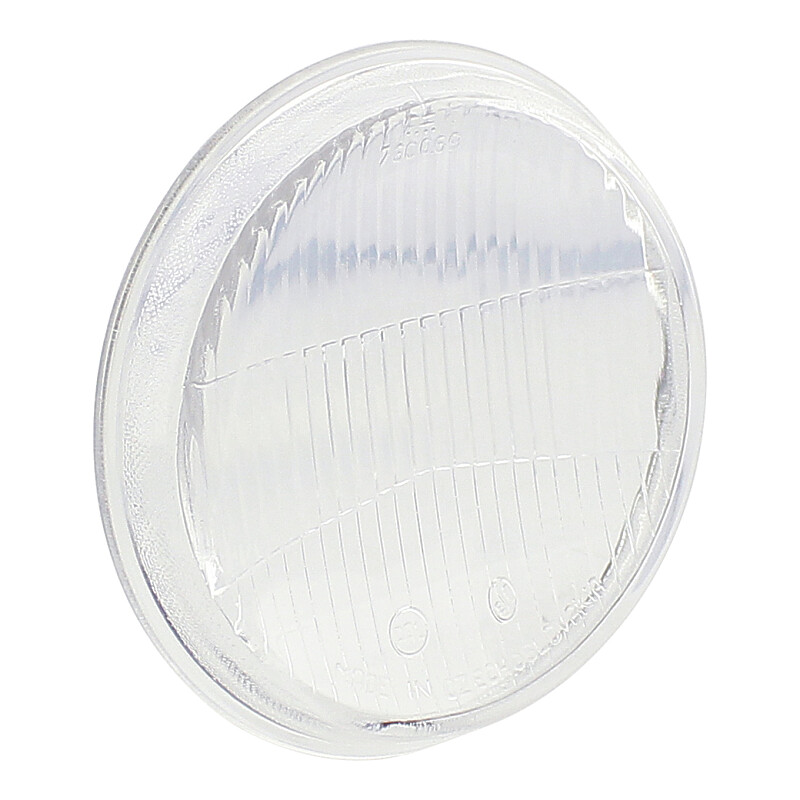 Headlight glass Pioneer 23 Mustang - convex inward