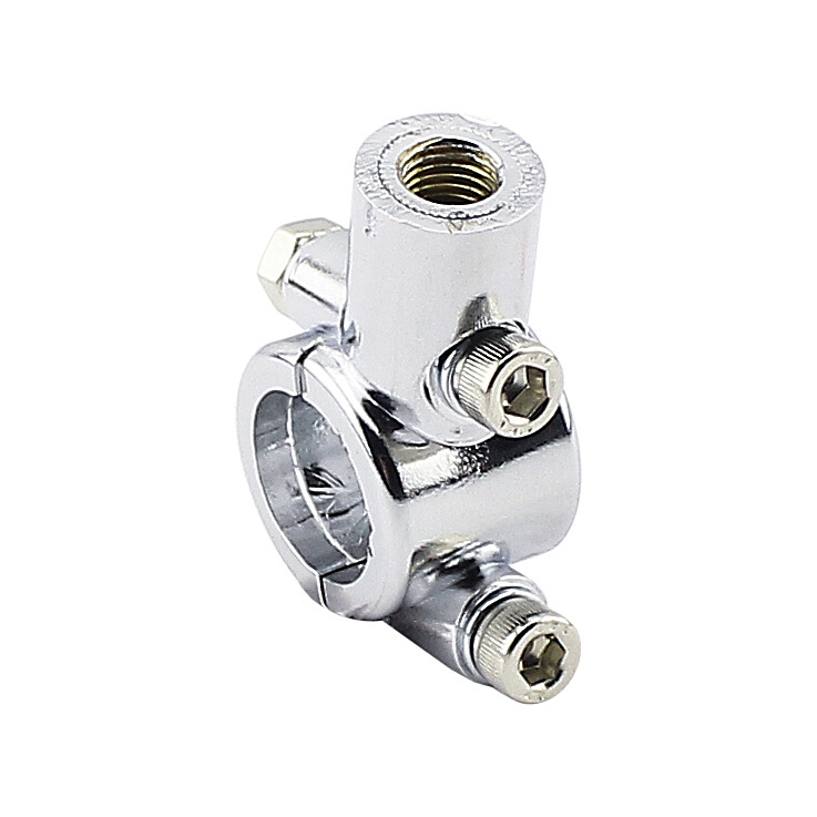 Mirror bracket M8 plastic - chrome