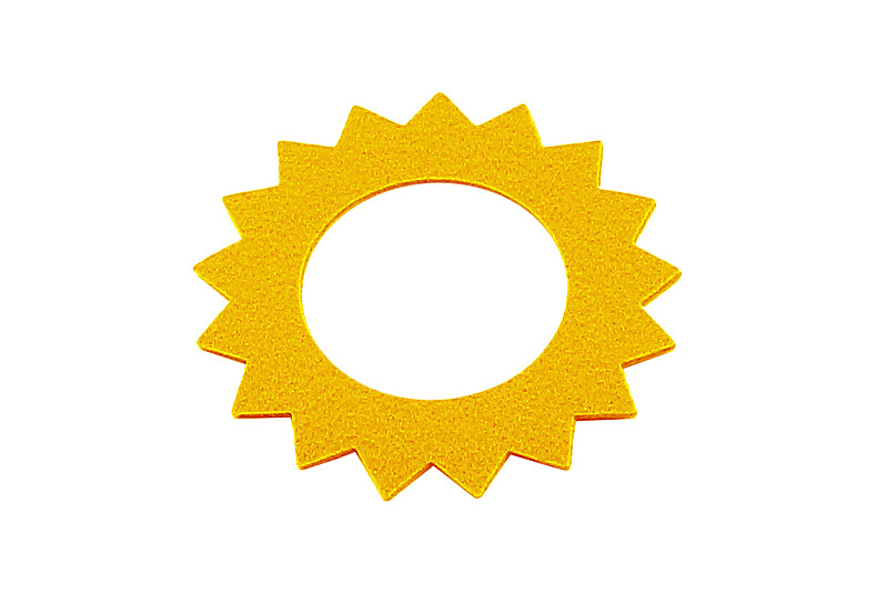 Babetta 210 tank felt - yellow