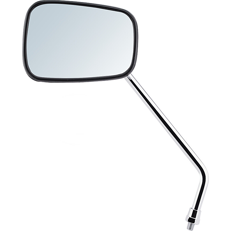 Oval (square) mirror M8 chrome - import