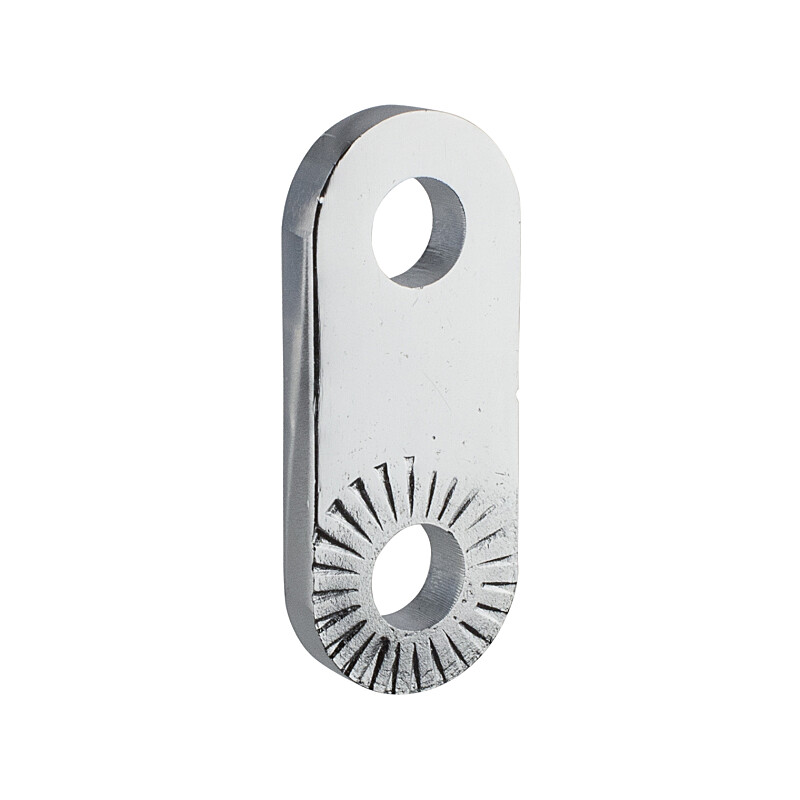 Footrest holder JAWA/ČZ 6mm knurled - chrome