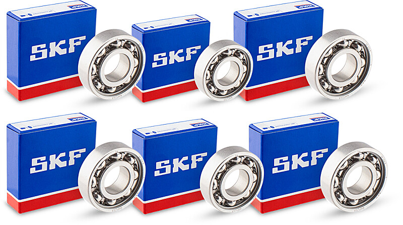 Babetta 207 engine bearing set - SKF