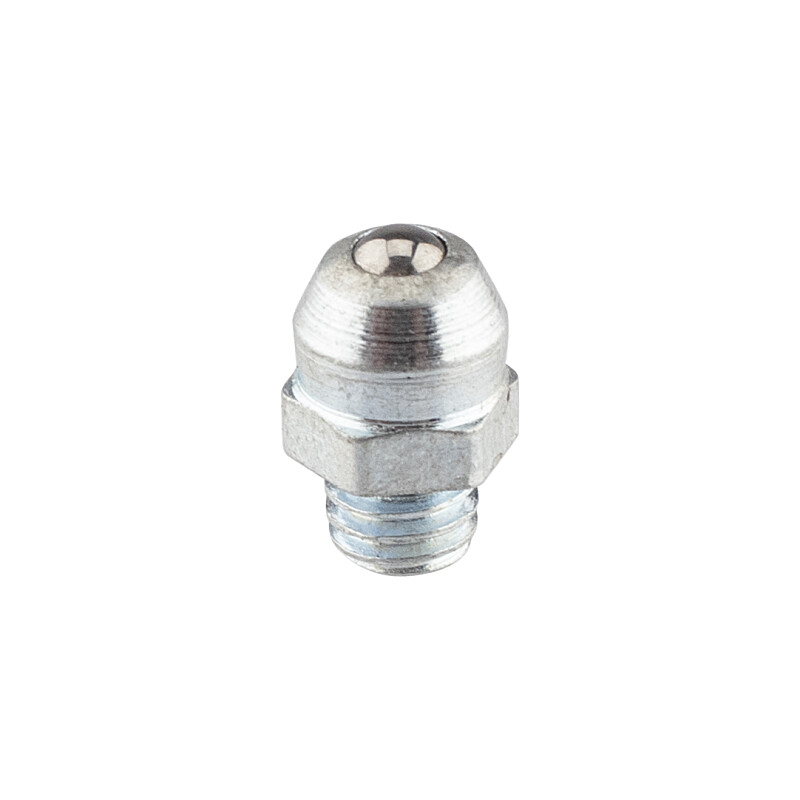 Grease nipple M6 zinc - straight