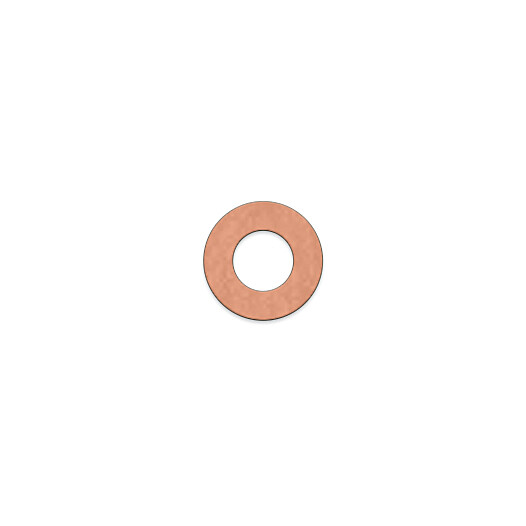 Fiber gasket 6x12x1 (flow screw carburetor. Babetta)
