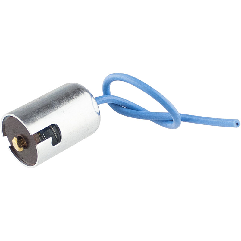 Metal bulb socket on Ba15s socket