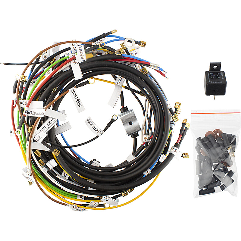 Electrical installation Jawa 350/634 - single alarm for VAPE