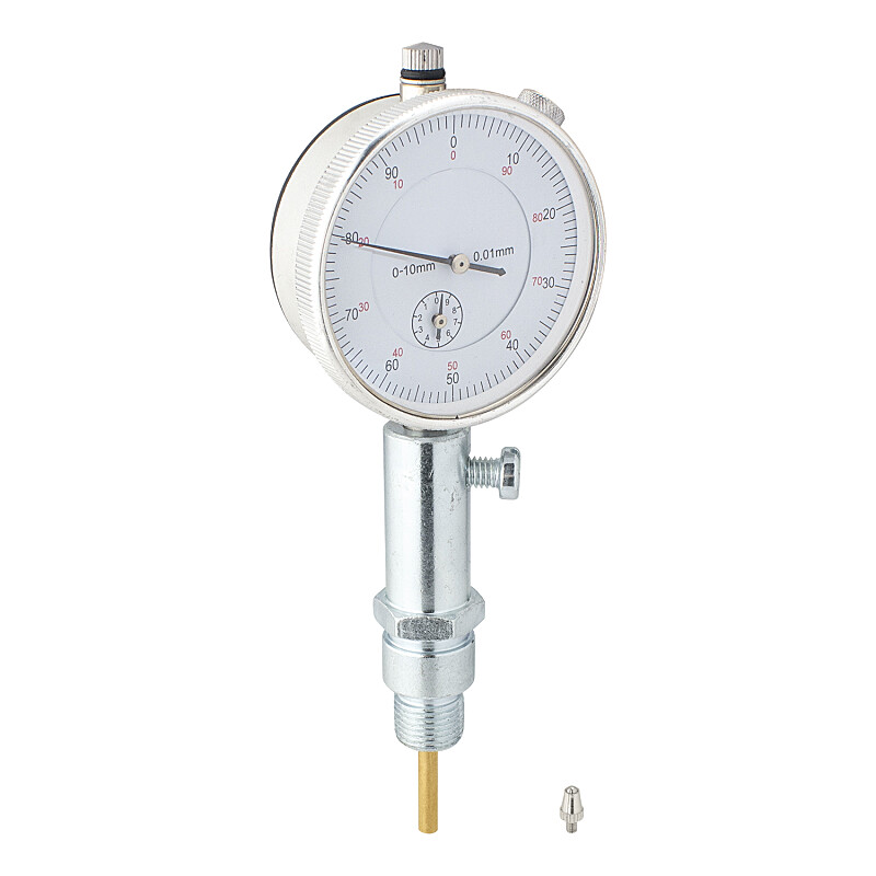 Timing gauge with indicator