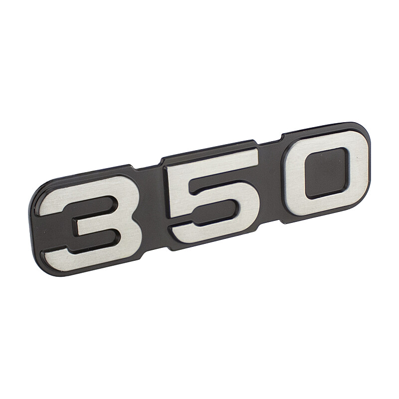 Mailbox inscription, logo - 350 (metal)