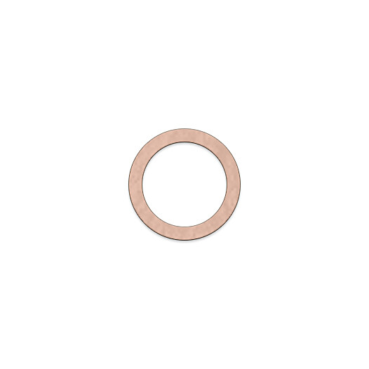 Fiber seal 12x16x1