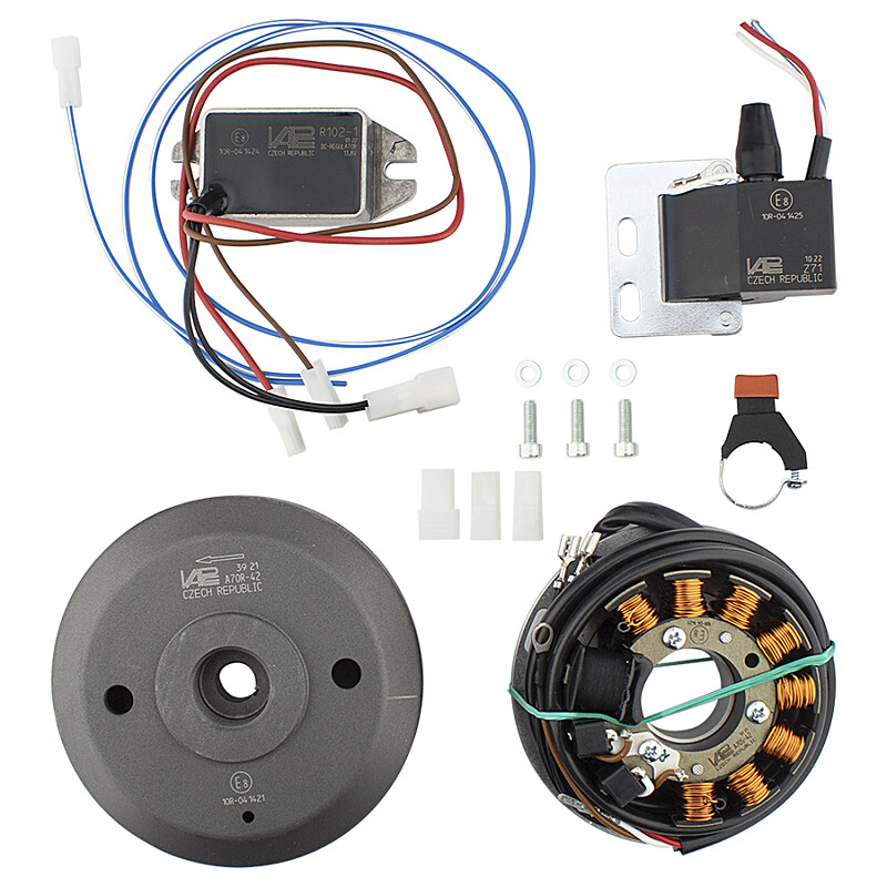 Contactless ignition ČZ 125 B, T