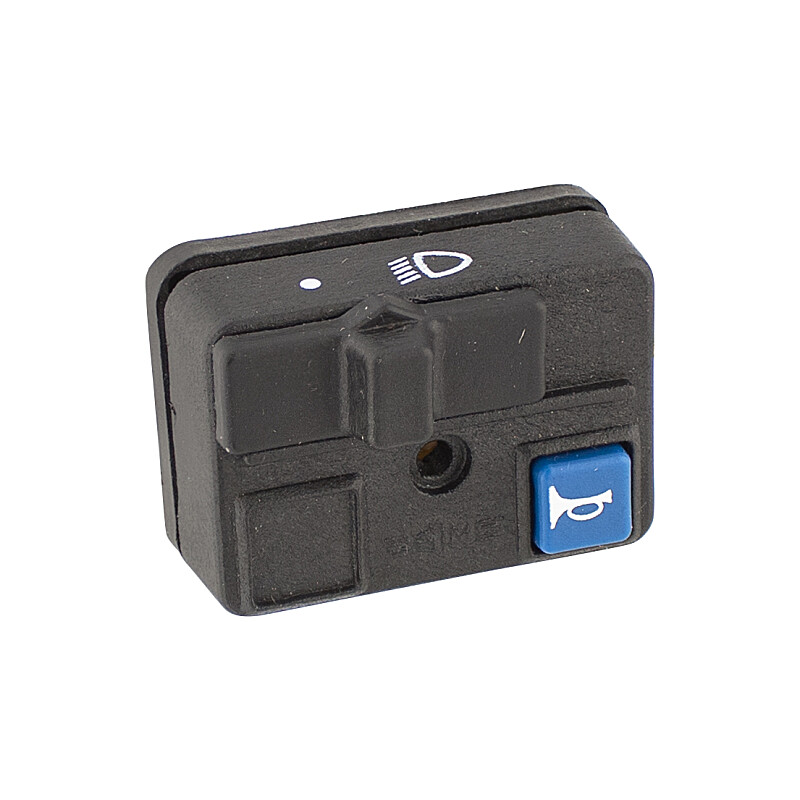 Domino light and horn switch - blue button