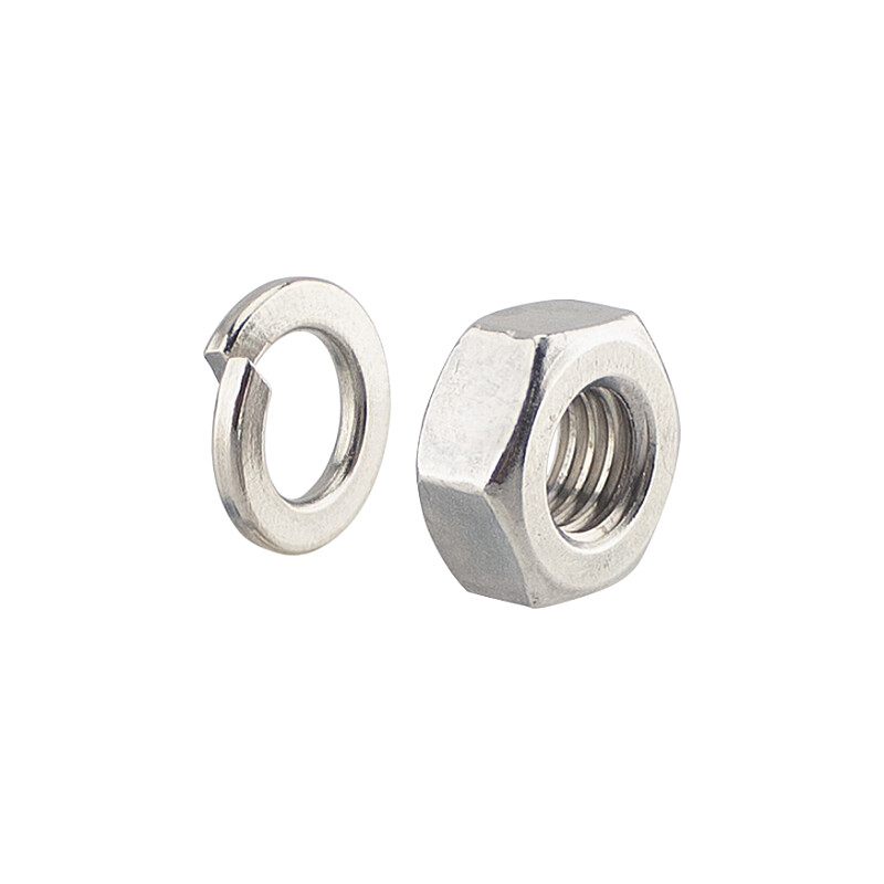 Wheel axle nut M10 - stainless steel