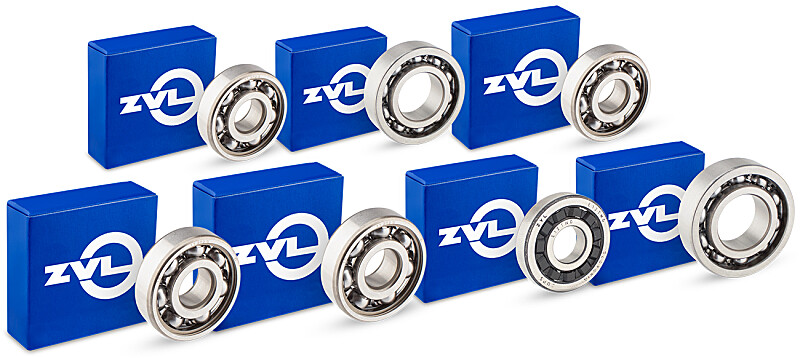 Engine bearing set ČZ 125 B, T - ZVL