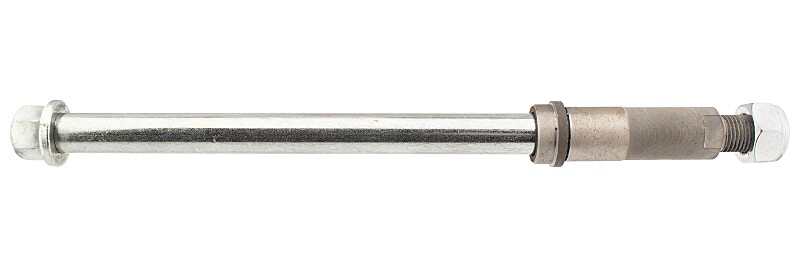 Rear wheel axle with rosette pin MZ ETZ 251