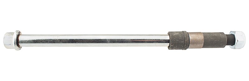 Rear wheel axle with rosette pin MZ ETZ 150