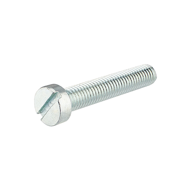 Screw M8x40 cylindrical head with groove - zinc