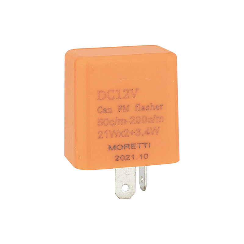 Flasher switch 12V 2x21W - LED bulbs