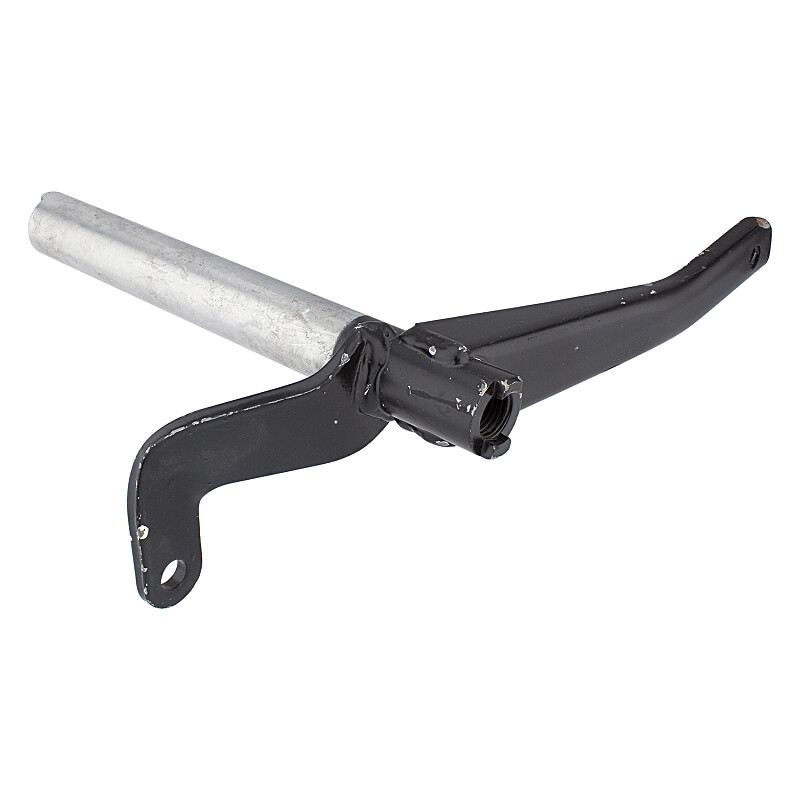 Swing fork pin with Korádo KICK exhaust holder
