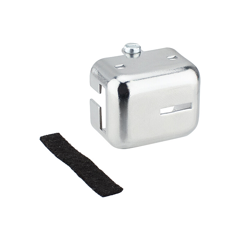 Stadion S22 light switch cover - sheet metal - chrome