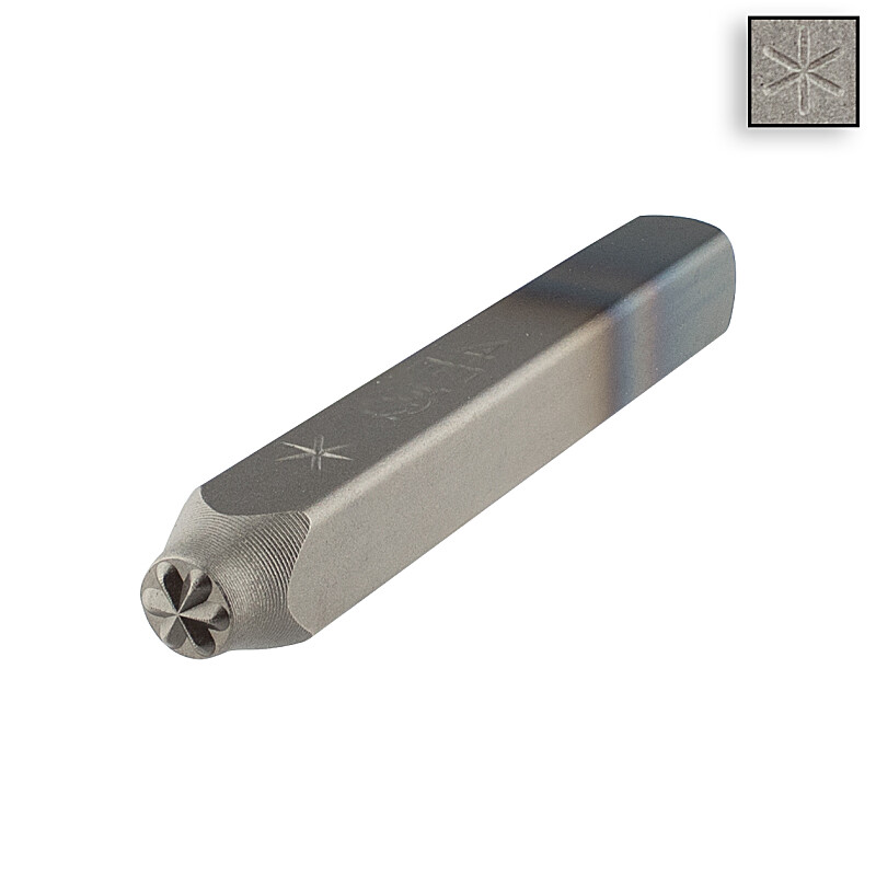 Punch - star - 4mm