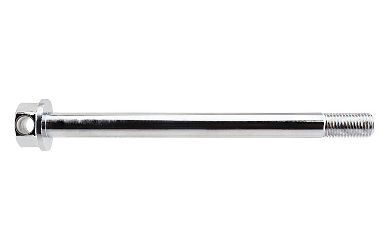 Simson rear wheel axle - chrome
