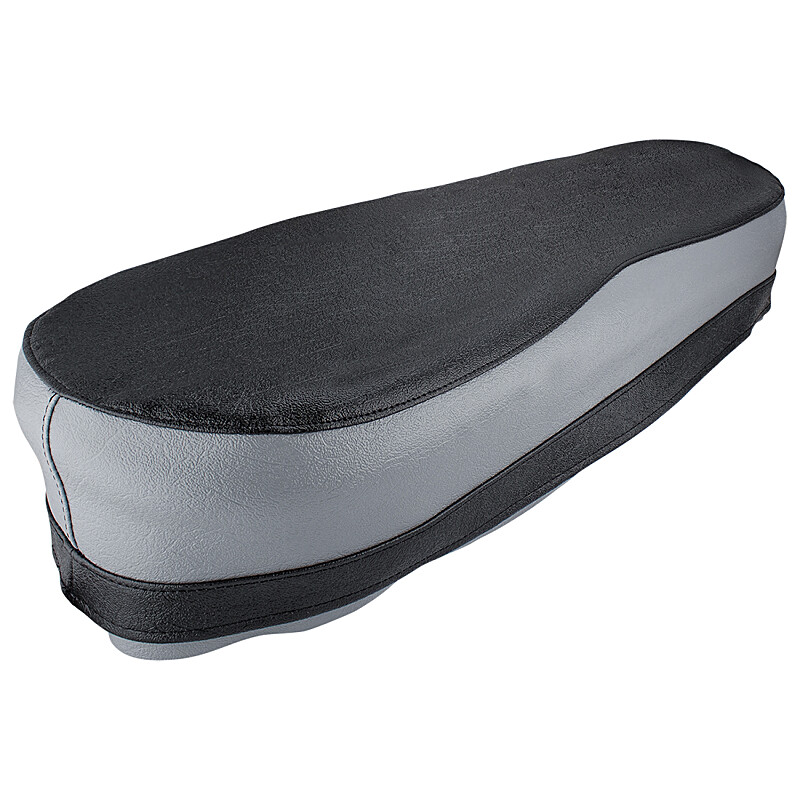 Saddle cover Pionýr 05, 20, 21 - black-grey - original appearance