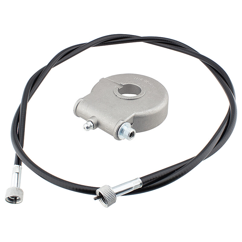 Tachometer drive housing Pionýr 05, 20, 21, 23 with bowden
