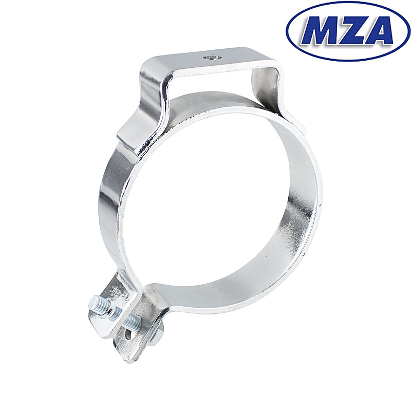 Rear exhaust suspension sleeve - Simson SR 50 (scooter) - chrome