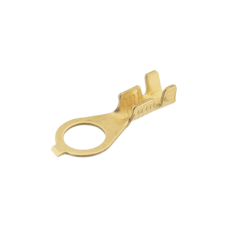 Connector eye D6 brass