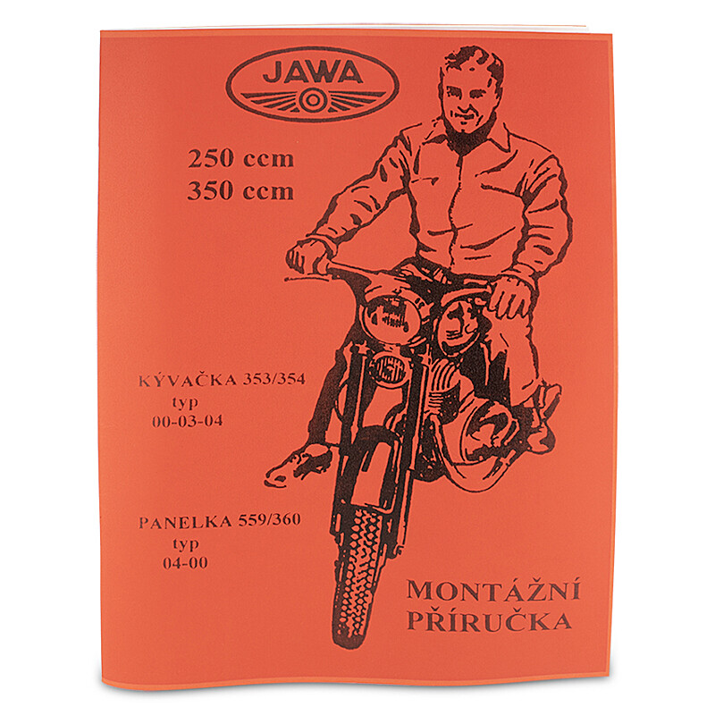 Workshop manual Jawa 250, 350 Kyvačka, Panelka - format A4