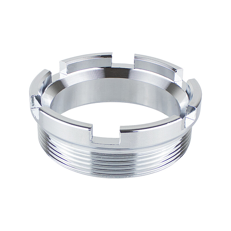 Exhaust elbow nut Jawa 250 Panelka - chrome
