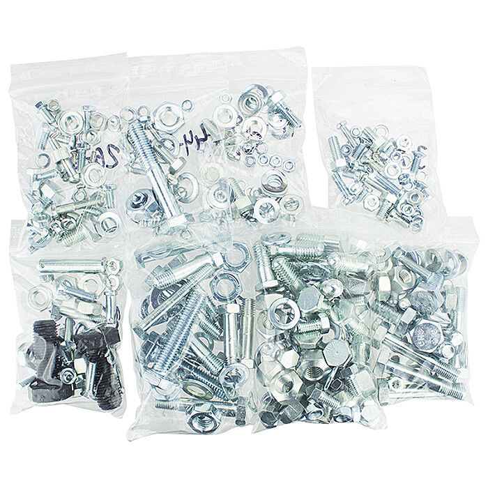 Set of screws for the entire motorcycle ČZ175/502 Skůtr - DELUXE - zinc - CR
