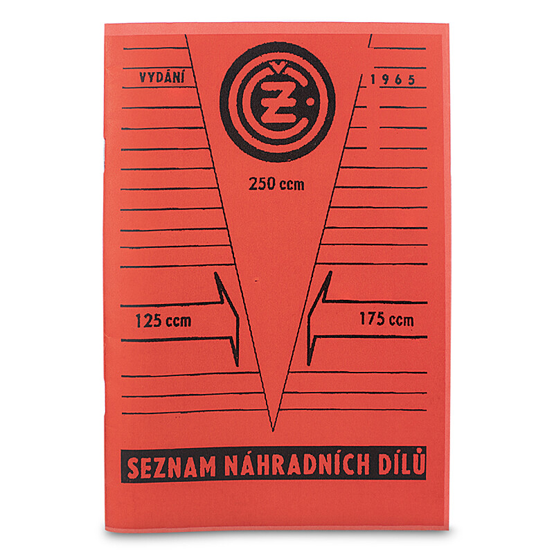 Catalog ND ČZ 125,175,250 Kyvačka 450, 453, 455