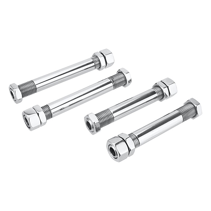 Turn signal tubes Jawa 350/634 - set polished stainless steel