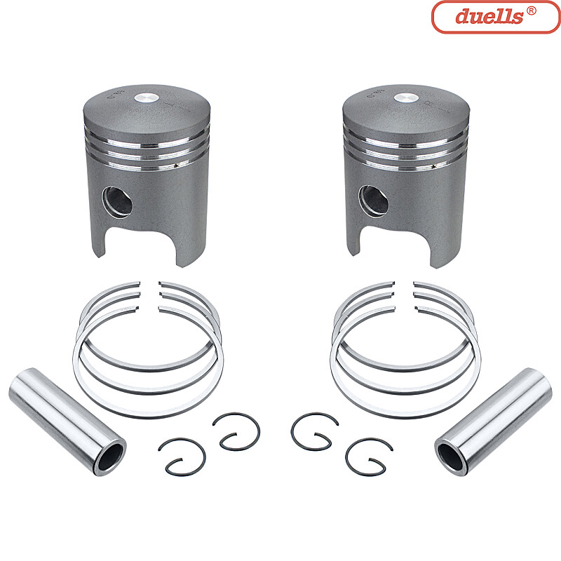 Piston set Jawa 350 type 638, 639, 640 - complete Duells - teflon