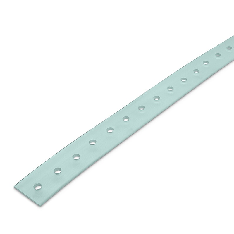 Tightening tape - perforated, plastic (1 m)