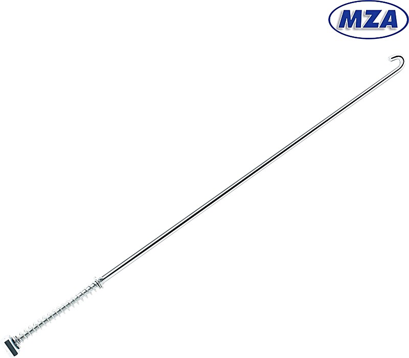 Rear brake rod MZ ETZ - complete - MZA (chrome)
