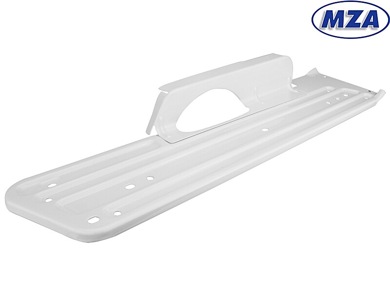 Simson SR50 floor mat - Right - white - MZA