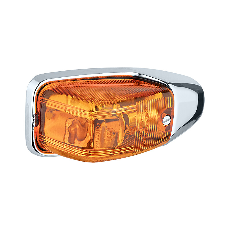 Turn signal on the rear plate - Jawa/ČZ - chrome