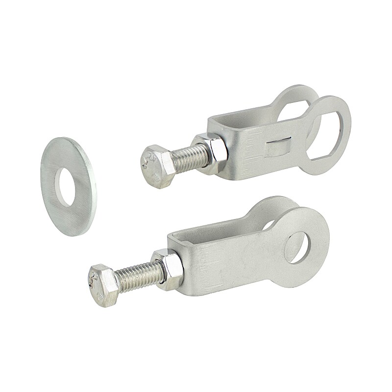 Chain tensioner Pionýr 05 - 23 set - reinforced - stainless steel