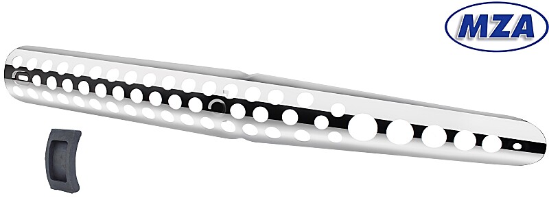 Exhaust cover Simson S51 Enduro - chrome - MZA